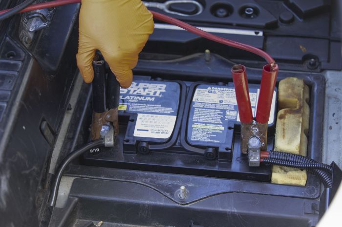 How to jump start a car
