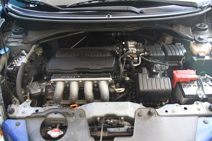 Engine specs for Honda Brio